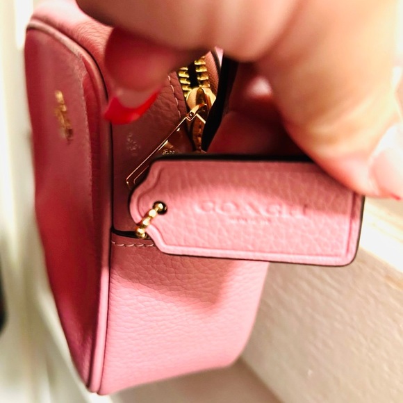 NWT Coach Mini Jamie Camera Crossbody Bag Leather (True Pink) $340 [sold] - Picture 7 of 10